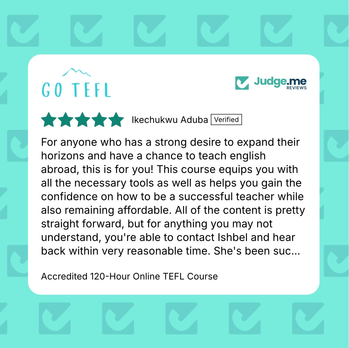 Accredited 120-Hour Online TEFL Course